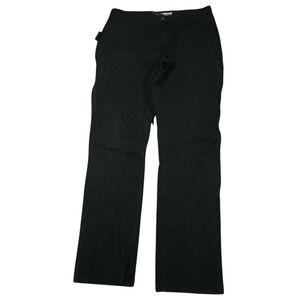 Carhartt Pants 36x34 Mens Straight Fit Double Knee Duck Canvas Rugged Flex Black